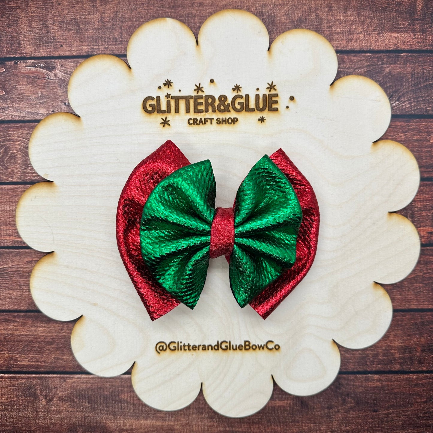 Shiny Red/Green Holiday LB