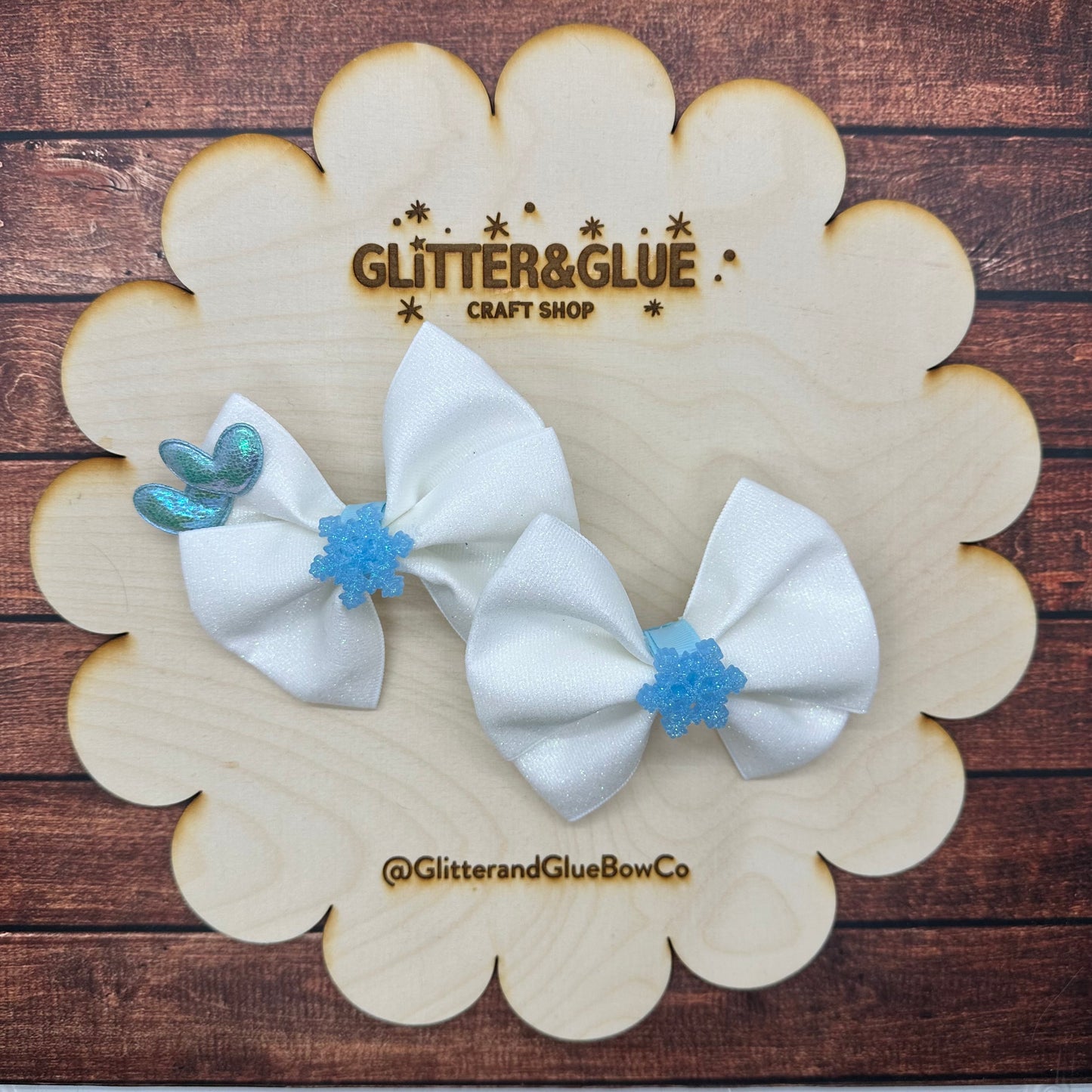 White Snowflake Doubles