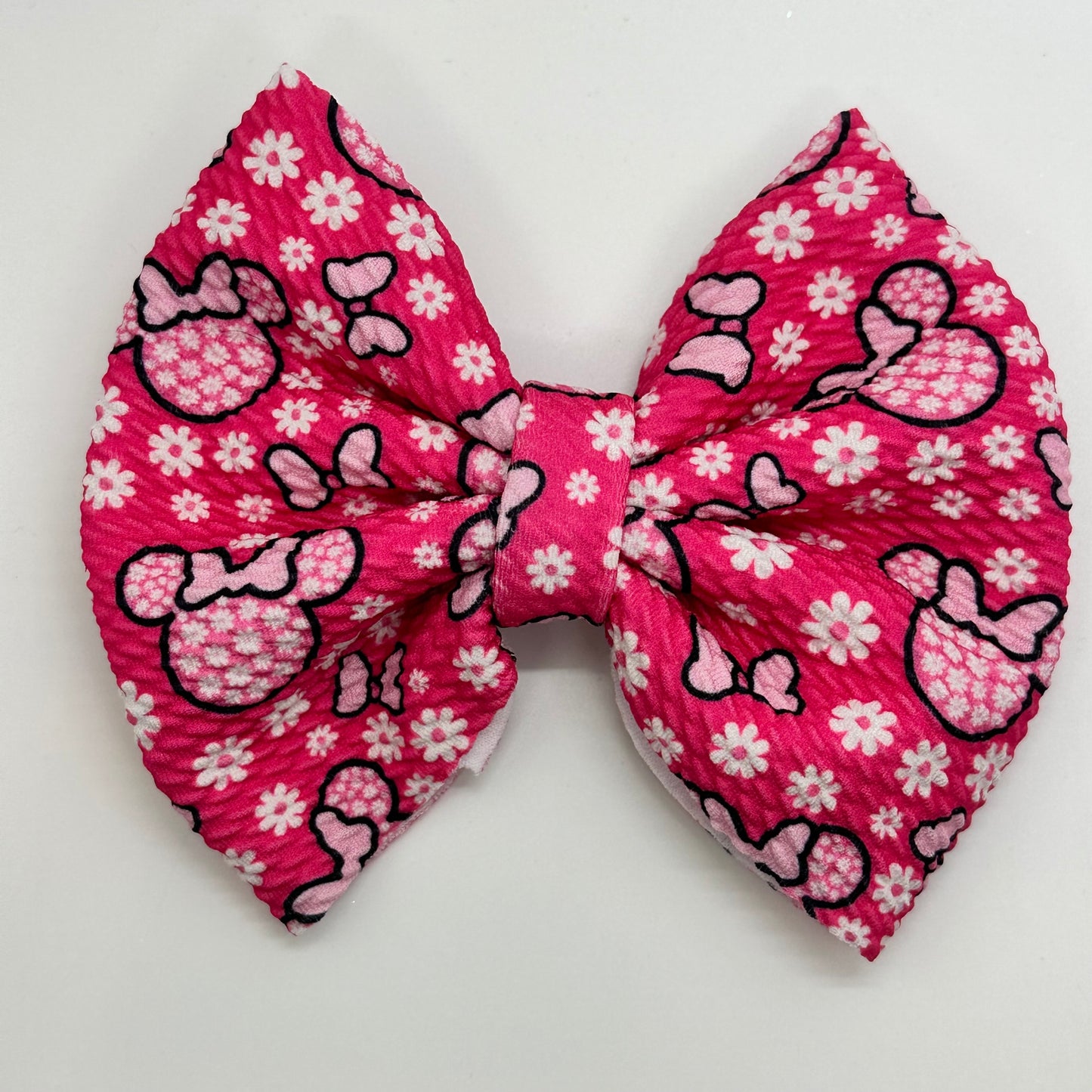 Pink Miss Mouse Bow