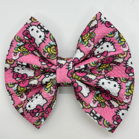 Hi Kitty Dark Pink Bow