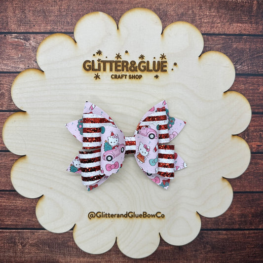 Hello Kitty Christmas Bow