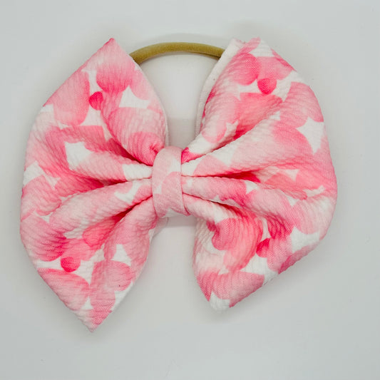 Nylon: pink hearts